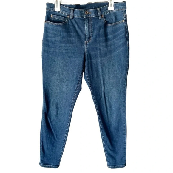 DULUTH Trading Company Women's DuluthFlex Daily Denim Skinny Jeans 10S Short - Picture 1 of 7